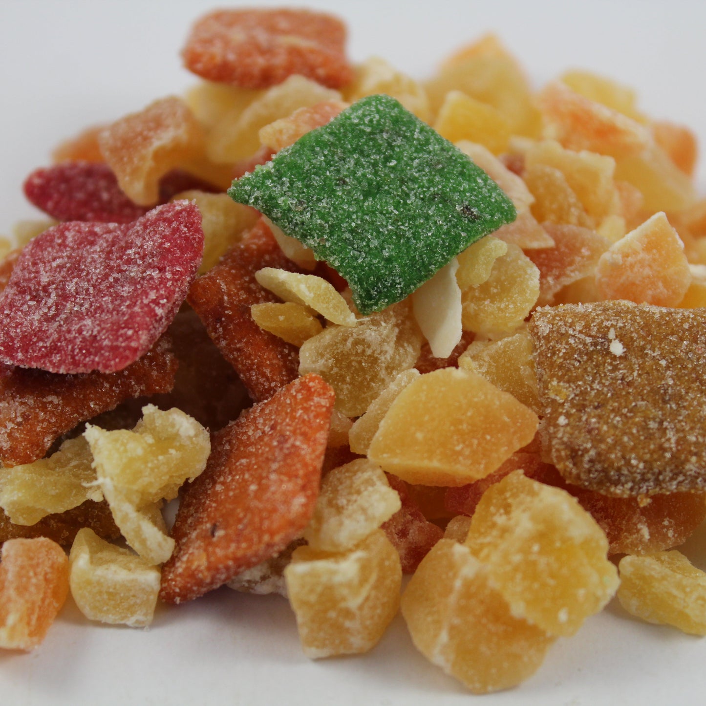 Assorted mix of dried and tropical fruits