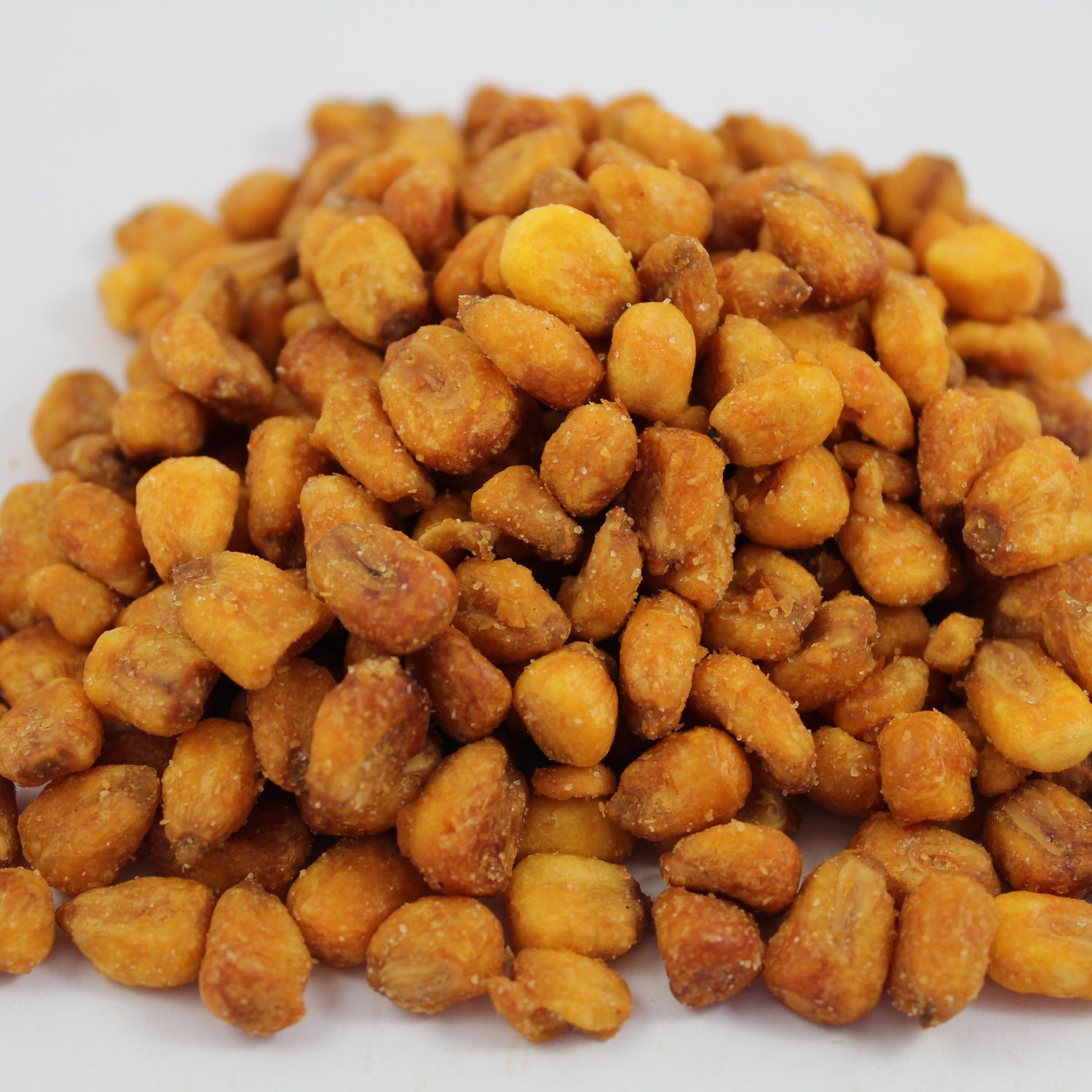 chutney flavoured roasted corn from the nut basket